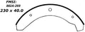 Porterfield Brake Shoes for 1976 VOLKSWAGEN BEETLE