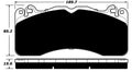 Porterfield Brake Pads for 2017 FORD Mustang GT Perf. Pkg