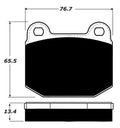 Porterfield Brake Pads for 2003 LOTUS EXIGE