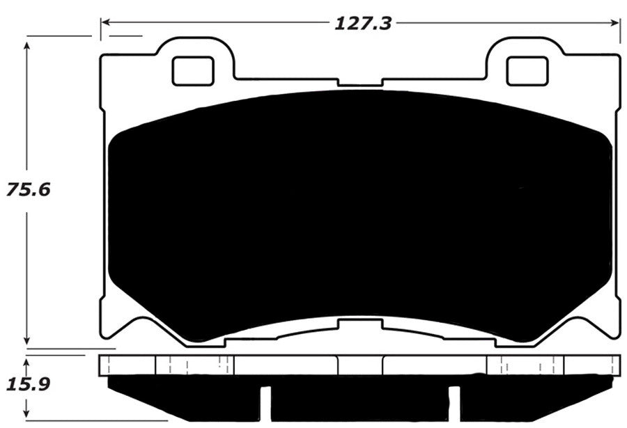 Porterfield Brake Pads for 2010 INFINITI G37 IPL G Coupe