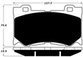 Porterfield Brake Pads for 2012 INFINITI G37 Sport 6MT