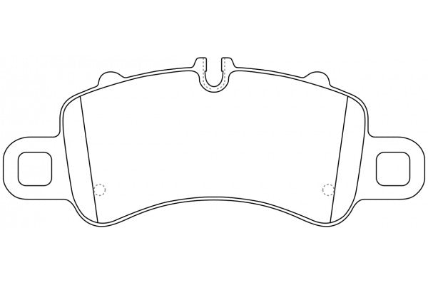 Porterfield Brake Pads for 2018 PORSCHE 718 Boxster S