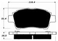 Porterfield Brake Pads for 2001 TOYOTA PRIUS