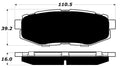 Porterfield Brake Pads for 2014 SUBARU B9 TRIBECA