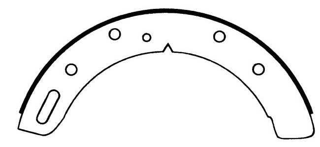 Porterfield Brake Shoes for 1962 TRIUMPH TR 4