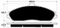 Porterfield Brake Pads for 2012 CHEVROLET CORVETTE