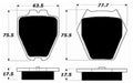 Porterfield Brake Pads for 2000 AUDI A6 Quattro - 2.7L Turbo