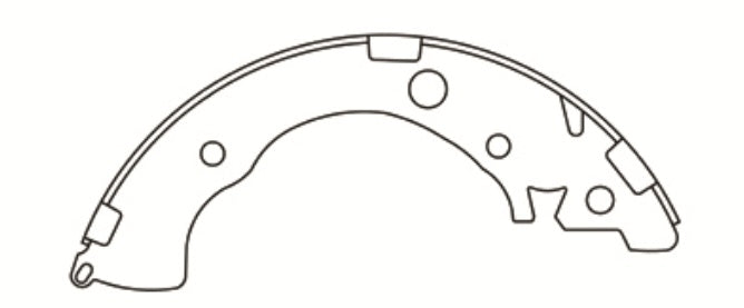 Porterfield Brake Shoes for 2010 HONDA INSIGHT
