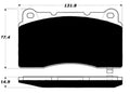 Porterfield Brake Pads for 2004 SUBARU WRX Sti