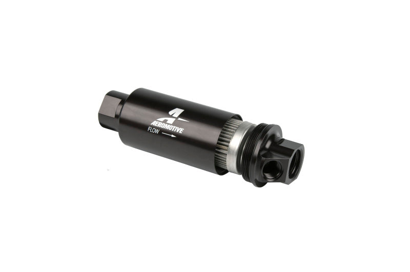 Aeromotive Dual Outlet Oil/Fuel Filter, ORB-10
