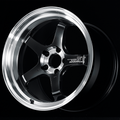 Advan GT Beyond-R 18X9.5 / +25 Off / 5x114.3 BC / 73mm Bore / Diamond Cut and Dark Platinum Black YAQC8J25EDPB