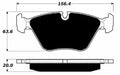 Porterfield Brake Pads for 2002 BMW 330 Series E46