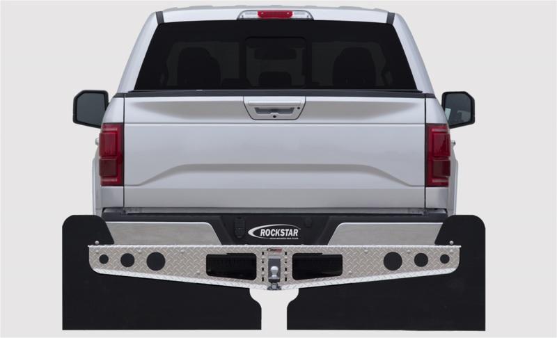Access Rockstar 2XL 2019+ Ram 1500 Diamond Plate Finish Hitch Mounted Mud Flaps (Trim to Fit) A10400522