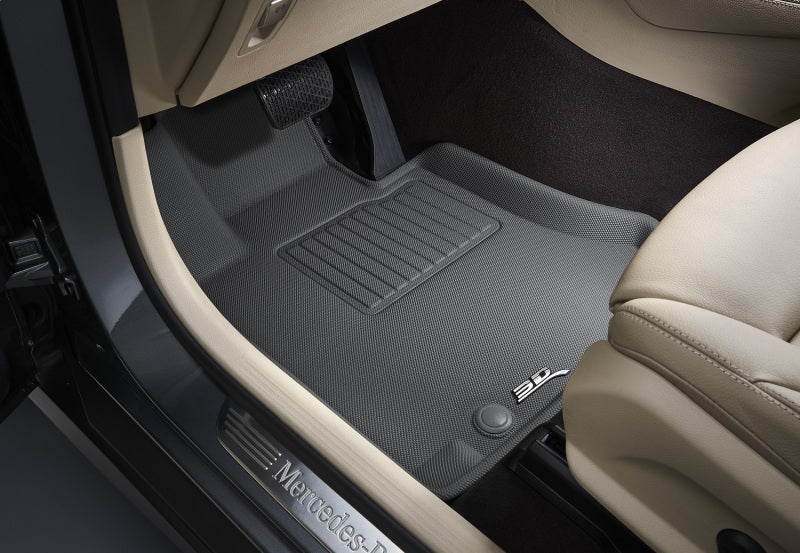 3D MAXpider 2008-2017 Buick/Chevrolet/GMC Enclave/Traverse/Acadia Kagu 1st Row Floormat - Gray L1BC02211501