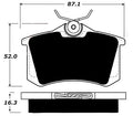 Porterfield Brake Pads for 2001 VOLKSWAGEN JETTA Wagon GLS VR6