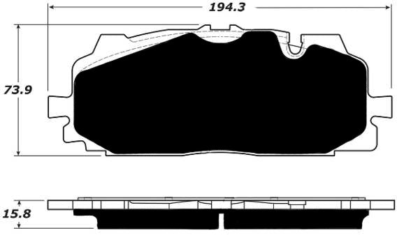 Porterfield Brake Pads for 2018 AUDI S5