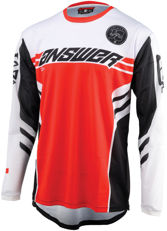 Answer 24 Arkon Nitrus Jersey Red/Black/White Youth - XS 442602