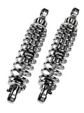 Bitubo Suspension Bitubo WME0 Twinshocks Adjustable: Spring Preload, Rebound, Length 341mm, Chrome Edition T0031WME03