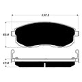 Porterfield Brake Pads for 2002 NISSAN 350Z Touring Model