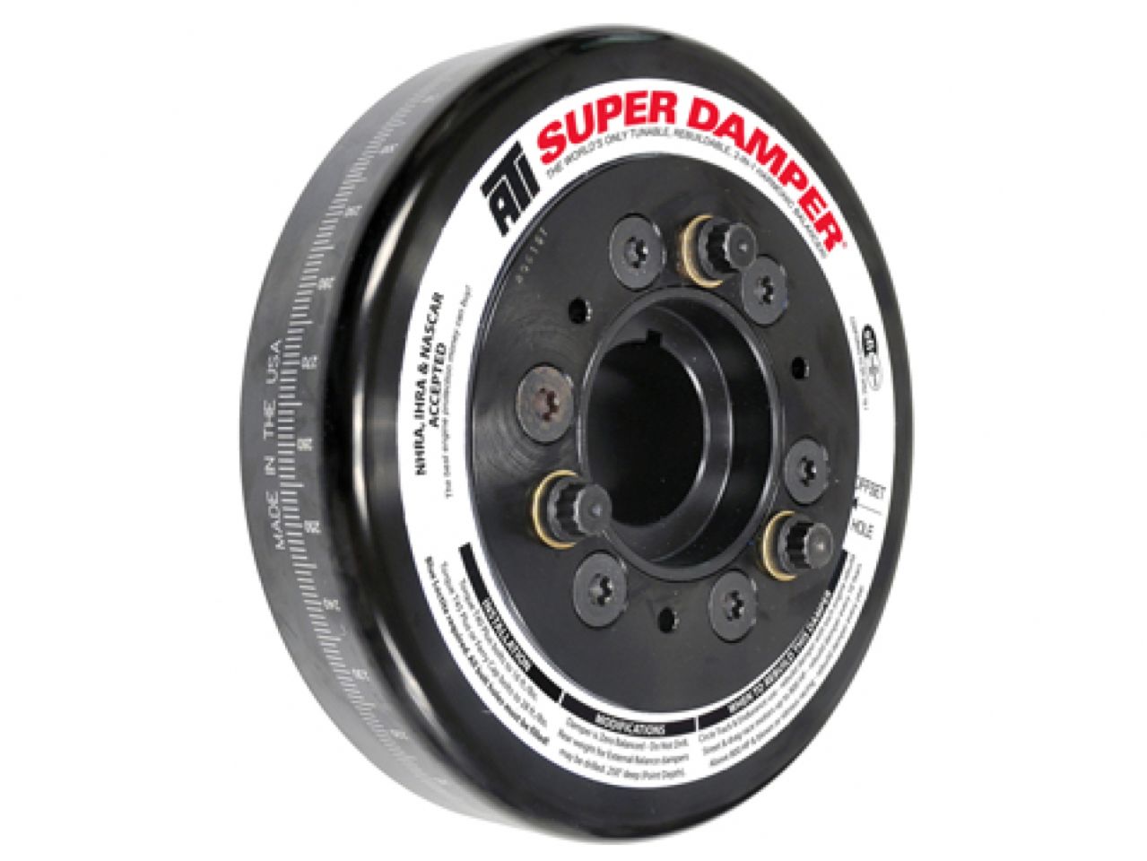ATI Performance Products Damper - 7 - St - Chevy Bb W/blower