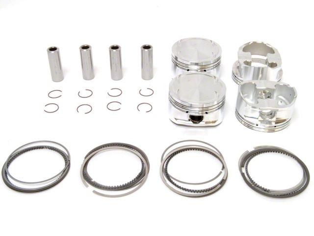CP-Carrillo CP Piston Forged Aluminum Custom Piston Kit CA18 4 Cylinder 83.5mm Bor