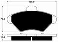 Porterfield Brake Pads for 1993 FORD THUNDERBIRD R/Drum