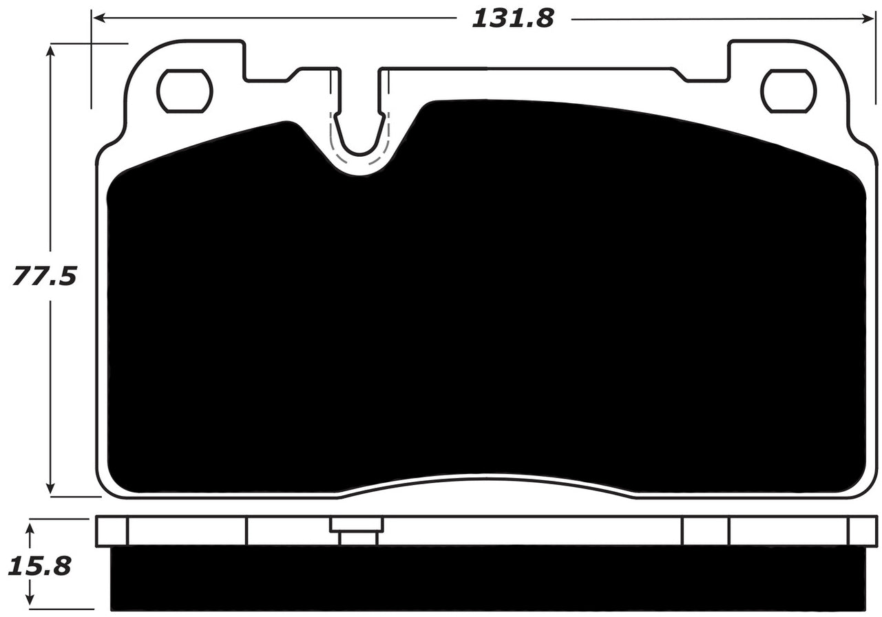 Porterfield Brake Pads for 2017 AUDI Q5 - 3.0T w/Brembo Calipers