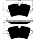 Porterfield Brake Pads for 2017 MINI Hatchback 4 Door S