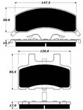 Porterfield Brake Pads for 1989 CHEVROLET K3500 4WD DRW