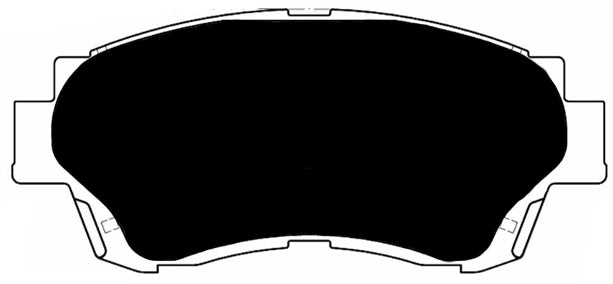 Porterfield Brake Pads for 1990 LEXUS LS 400