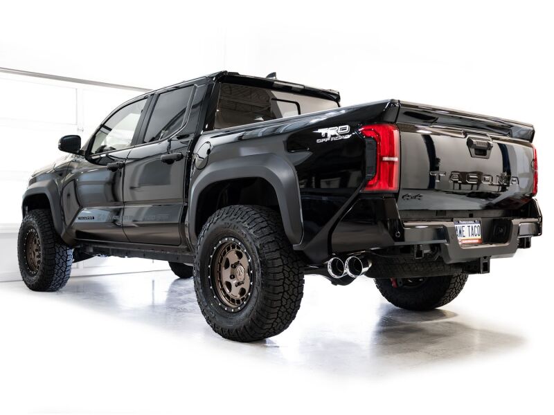 AWE Tuning AWE Exhaust for 4th Gen Toyota Tacoma Dual Chrome Silver Tips 3015-32254