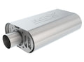 Borla CrateMuffler SBC Hot 350/383 2.5 inch Offset/Center 14in x 4.35in x 9in Oval Muffler 400819