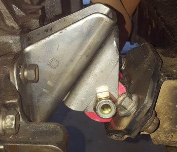 Toyota 22R/22RE motor mounts from Riley Mountain Motorsports, showing the sturdy rubber and metal construction for engine support.