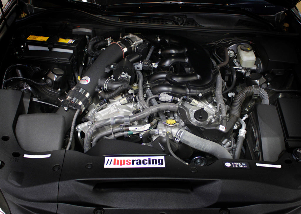 HPS Performance HPS Post MAF Air Intake Tube 2016-2025 Lexus RC300 3.5L V6 F Sport, 27-198