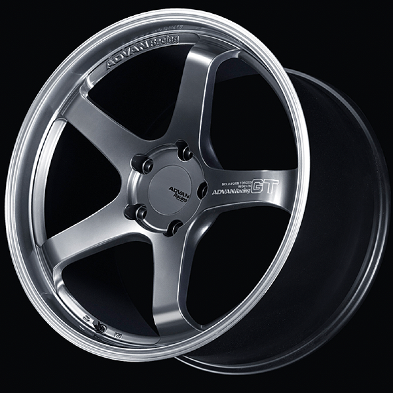 Advan GT for Porsche 20x9.0 / +45 Offset / 5x130 / Machining and Hyper Platinum Black YAQ0I45PMPB