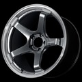Advan GT Beyond 18X8.0 / +44 Offset / 5x100 BC / +44mm Bore / Machining and Hyper Platinum Black YAQB8G44DMHB