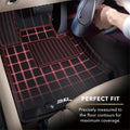 3D MAXpider 22-24 AUDI E-TRON GT Kagu Floorliner Set - Black L1AD07701509