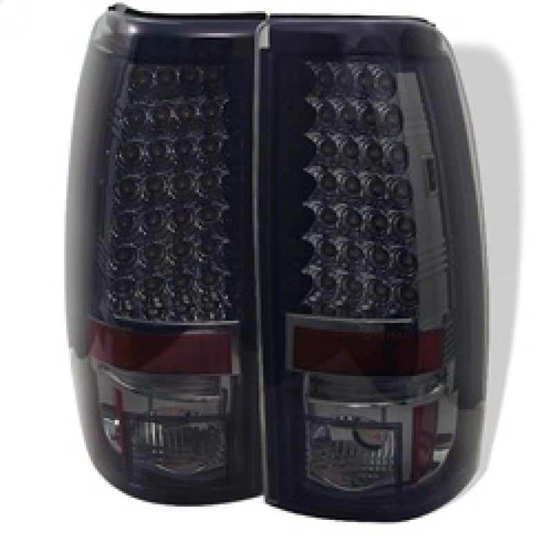 Spyder Chevy Silverado 1500 99-02 (Not Fit Stepside) LED Tail Lights Smke ALT-YD-CS99-LED-SM 5002082