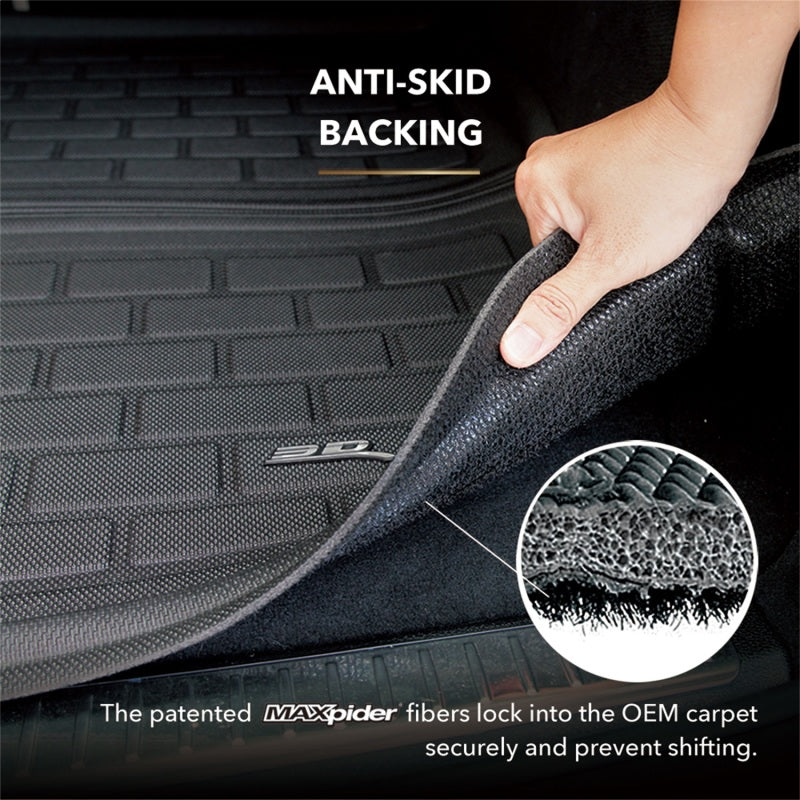3D MAXpider 2016-2020 Honda Civic Kagu Cargo Liner - Black M1HD0741309