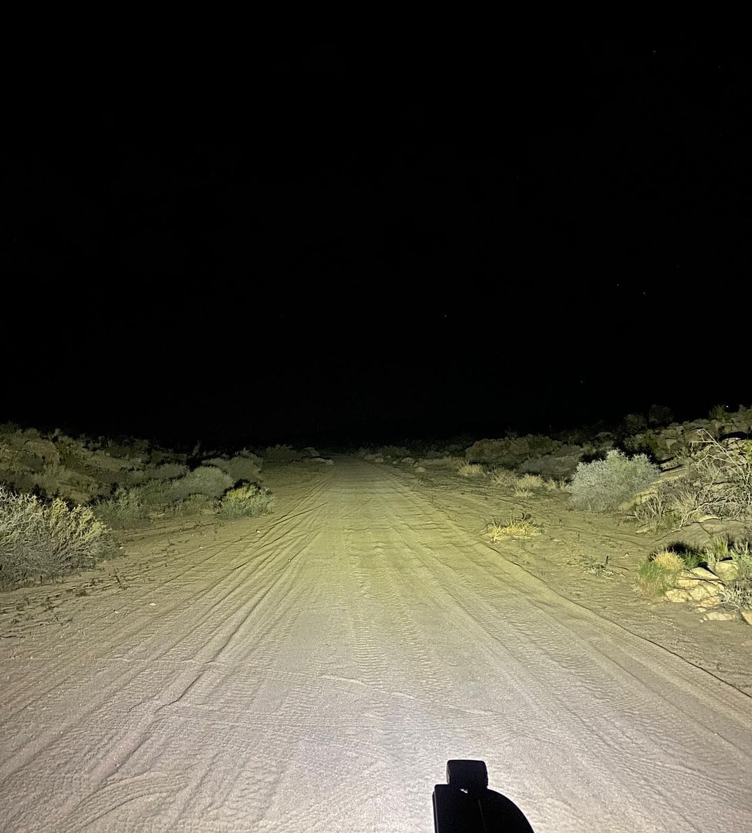 GGLighting GP10 Flood Offroad LED Pod mounted on vehicle, showcasing bright LED light for off-road driving and outdoor use.