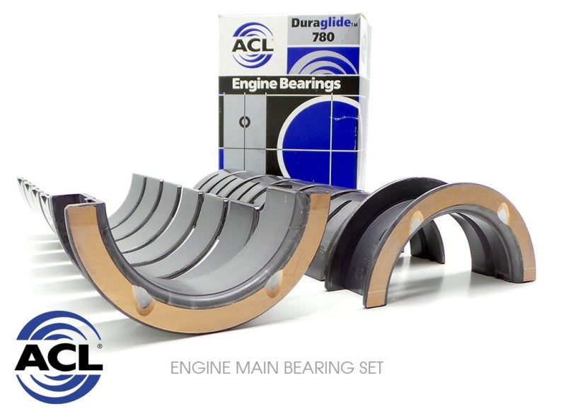 ACL 1955-1967 Chevy V8 265/283/302/327 .30mm Oversized Main Bearing Set 5M429P-30