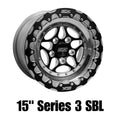 Belak Wheels Belak 15x3.5 / 2.25in BS / 5x100 BP / Series 3 Wheel - Monoblock 15355100S32BS-1PC