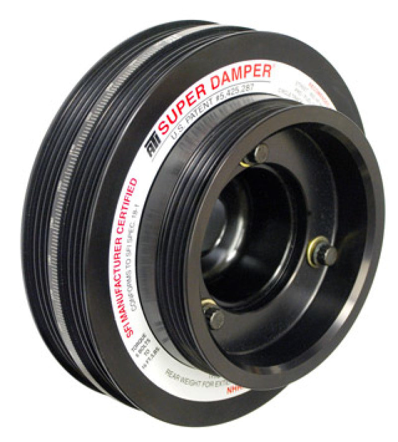 ATI Damper - 7.074in - Alum - Nissan V6 350Z VQ35 - 4 Grv Rear Pulley - Race - 2 Ring ATI918586