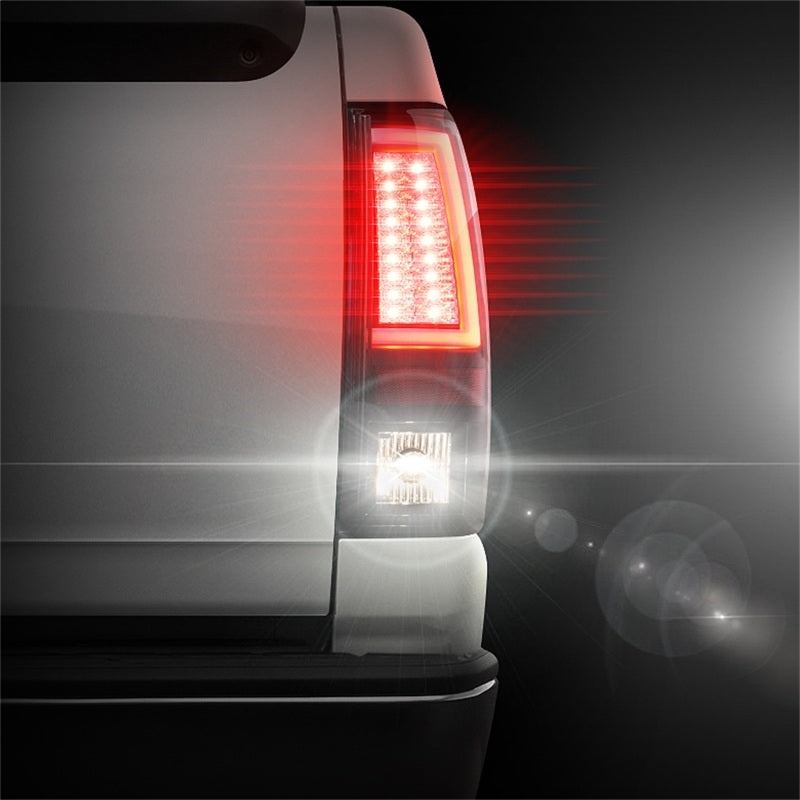 Spyder Chevy Silverado 1500/2500 99-02 Version 2 LED Tail Lights - Black ALT-YD-CS99V2-LED-BK 5081865