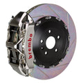Brembo 01-04 Murcielago Front GTR BBK 6 Piston Billet 405x34 2pc Rotor Slotted Type1 - Nickel 1N2.9508AR