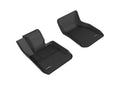 3D MAXpider 2012-2019 BMW 3 Series F30/F34 Kagu 1st Row Floormat - Gray L1BM03711501