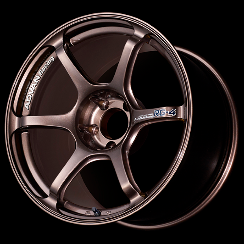 Advan RG-4 17x7.5 / +38 Offset / 4x100 / 63mm Bore / Racing Copper Bronze YA47F38ACB