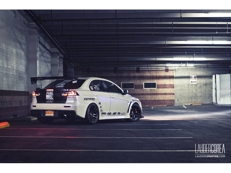 Spyder Mitsubishi Lancer/Evolution X 08-14 LED Tail Lights Blk ALT-YD-MITEVO1008-LED-BK 5030375