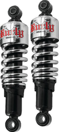 Burly Brand Shocks 10.5in Dyna - Chrome B28-1202