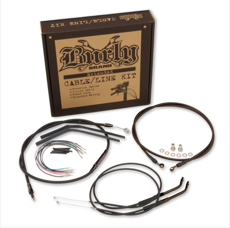 Burly Brand Cntrl Kit 12in Tbar B30-1200